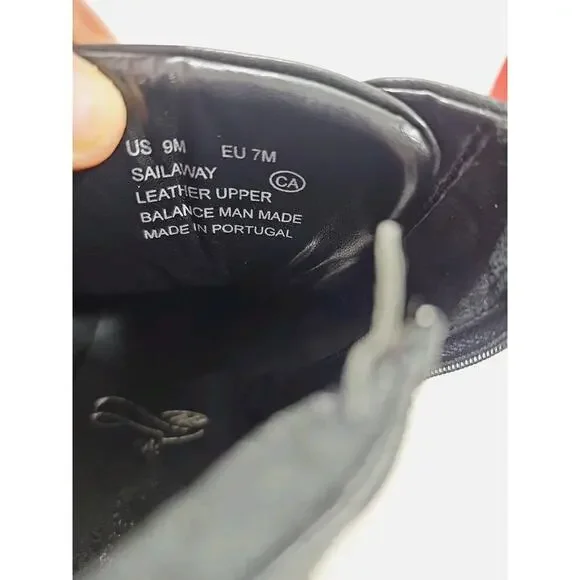 Aerosoles ~Woman Size 9M~ Black Leather Ankle Boots NEW!